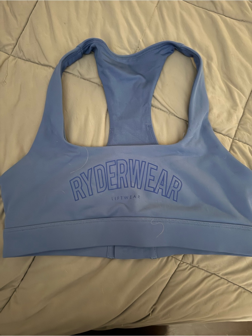 Ryderwear Blue Racerback Liftwear Sports Bra